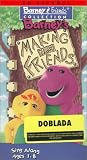 Barney - Barney's Making New Friends (Spanish) [VHS] [Import]の画像