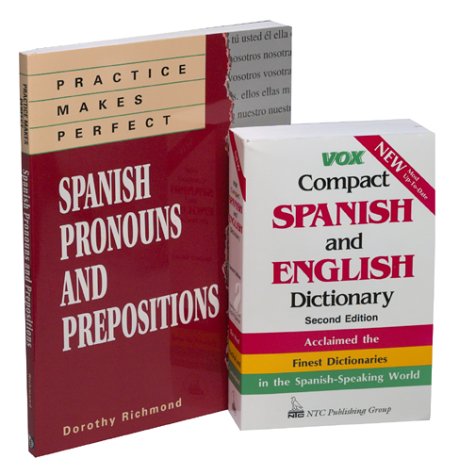 City Travel Guides Discounted  Books : Vox/Richmond Spanish English Language Dictionary and Practice Set Two Two-Book Bundle