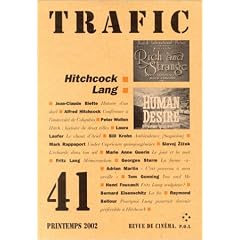 Trafic, num�ro 41 : Hitchcock - Lang