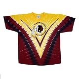 Washington Redskins Logo V Tie Dye T-shirt