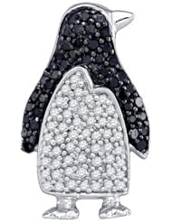 0.33CTBLACK DIAMOND FASHION PENDANT