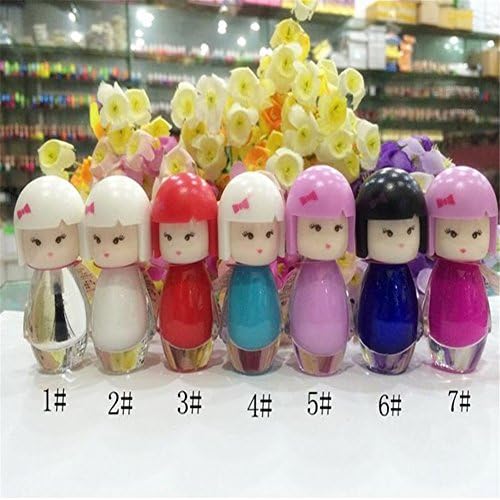 ROOMZOOM 1 Pc Dramatic Baby Design Bright Various Colors Nail Polish Varnish 4#