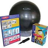 FitBALL Exercise Ball Package - 55 cm