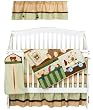 Lambs & Ivy 6 Piece Baby Crib Bedding Set in Teddy Bear Story
