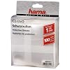 Hama - CD/DVD Protective Sleeves, Pack of 100, 135 x 185 x 63 mm, Transparente