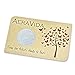 AeraVida Enhanced Yellow-White Citrine Stone Eternal Tree of Life Brass Long Necklace