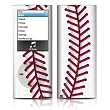 Baseball Design Protective Decal Skin Sticker for Apple iPod nano 4G (4th Generation) Player