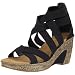 Rieker Tiffany 64774-00, Damen Sandalen/Fashion-Sandalen