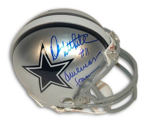 Autographed Danny White Dallas Cowboys Mini Helmet Inscribed Americas Teams