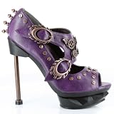 Metropolis Sky Captain 5" Mary Jane Peep Toe Pump