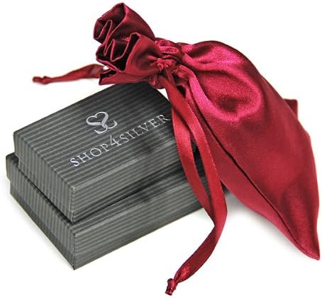 2 Inches Large Plain Sterling Silver Cross Pendant with 24 Inch Sterling Silver 1.5mm Rope Chain