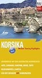 book cover Korsika: Mobile Touring Highlights. Mobil Reisen. Reiseführer für individuelle Touren mit Auto, Wohnmobil und Motorrad, GPS-Koordinaten - Werner Rau