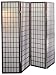 4 Panel Room Divider in Cherry