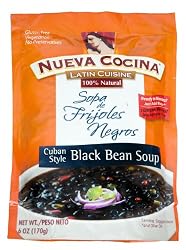 Nueva Cocina Black Bean Soup, Cuban Style, 6-Ounce Units (Pack of 6)