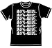 新世紀エヴァンゲリオン 逃げちゃ駄目だTシャツ ブラック サイズ:XL