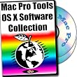 Mac Pro Tools OS X software collection 2-disks DVD set