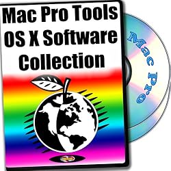 Mac Pro Tools OS X software collection 2-disks DVD set