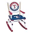Texas Rangers MLB Wooden Rocking Chair