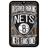 NEW JERSEY NETS OFFICIAL LOGO 11"x17" SIGN