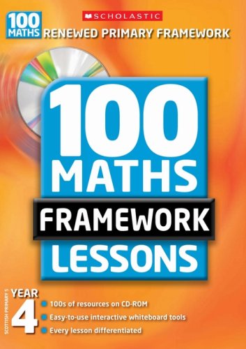 Childrens Toyshop  Books : 100 New Maths Framework Lessons for Year 4 (100 Maths Framework Lessons Series) (100 Maths Framework Lessons)