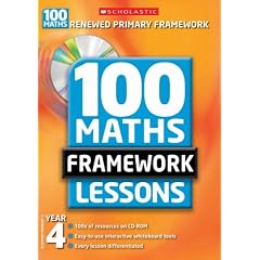 100 New Maths Framework Lessons for Year 4 (100 Maths Framework Lessons Series)