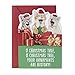 Hallmark Christmas Card with Sound (Cats Laughing, 