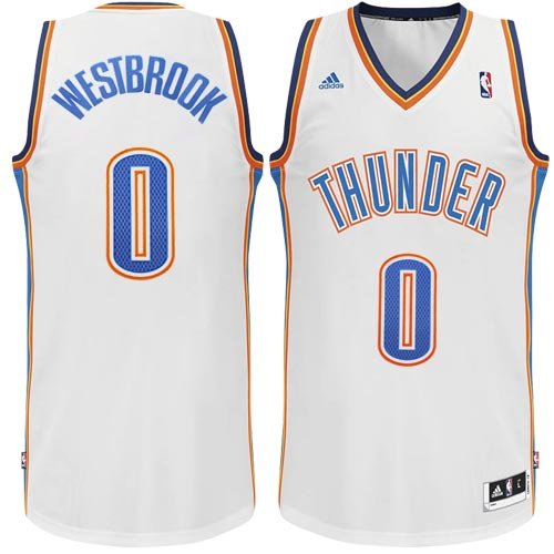 Russell Westbrook Thunder Rev 30 Swingman Jersey MD