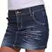 Florida Gators Denim Blue Signature Logo Jean Skirt