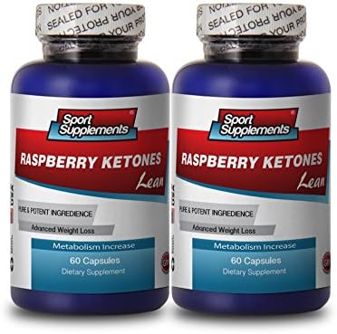 Raspberry Ketones Lean 1200mg w/ Acai, Green Tea, Resveratrol (2 Bottles 120 Capsules)