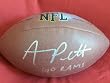 St. Louis Rams Austin Pettis Autographed NFL Wilson Composite Football with "Go Rams" Inscription! Boise State Broncos, Proof Photo of Austin Signing for Us.