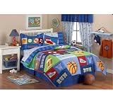 Olive Kids Game On Full Hugger Comforter, 76 x 86