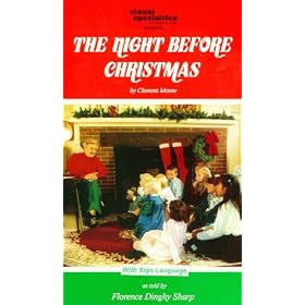 The Night Before Christmas (with sign language) [VHS]
