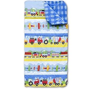 Bazoongi Kids Trains & Planes & Trucks Kids Slumber Bag