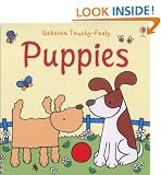 The Usborne Big Touchy Feely Book of Puppies (Touchy-Feely Board Books)