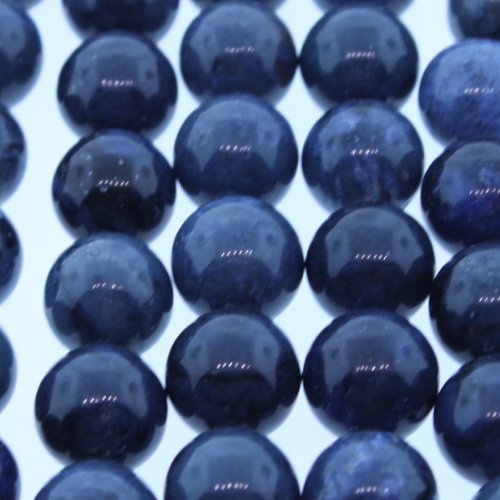 Dumortierite  Ball-Plain - 10mm