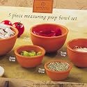 Mario Batali 5-Piece Measuring Prep Bowl Set