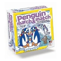 Great America Puzzle Factory Penguins March and Match Game