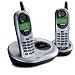 V-Tech VTIA5859 5.8GHz Dual Handset System w/CID & ITAD (Silver/Black)