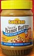 Sunland Valencia Natural Peanut Butter Creamy, Salt Free, , 16-Ounces Pet Jars (Pack of 6)