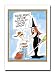 Witch Tit - Humorous Halloween Cartoon Greeting Card (Single w/ Envelope)