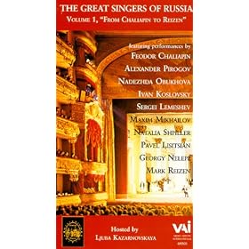 Great Singers of Russia, Volume 1 [VHS]