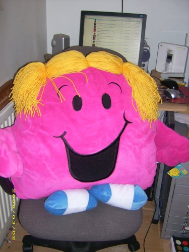 Childrens Toyshop  Third Party New : GIANT 3FT LITTLE MISS CHATTERBOX, MR MEN SOFT TOY