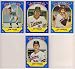 Minnesota Twins 1981 Fleer Star Sticker Baseball Team Set (Roy Smalley) (Ken Landreaux) (John Castino) (Jerry Koosman)