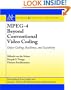 MPEG-4 Beyond Conventional Video Coding: Object Coding, Resilience and Scalability (Synthesis Lectures on Image, Video, & Multimedia Processing)