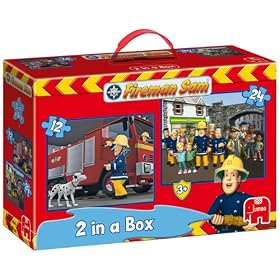 Fireman Sam 2-in-1 Puzzles (12 and 24 Pieces)