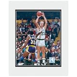 Larry Bird, Boston Celtics Double Matted 8 X 10 Photograph (Unframed)