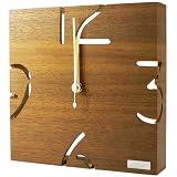 PUZZLE ウォールクロック WALL CLOCK S ウォールナット YK09-105WN <34336>