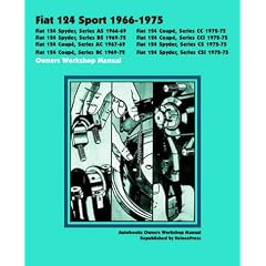 Fiat 124 Sport 1966-1975 Owners Workshop Manual