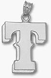 Texas Rangers T 3/4 Pendant - Sterling Silver Jewelry