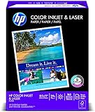 HP Color Inkjet Paper, 97 Brightness, 8.5 x 11 Inches, 500 Sheets (20200-0)